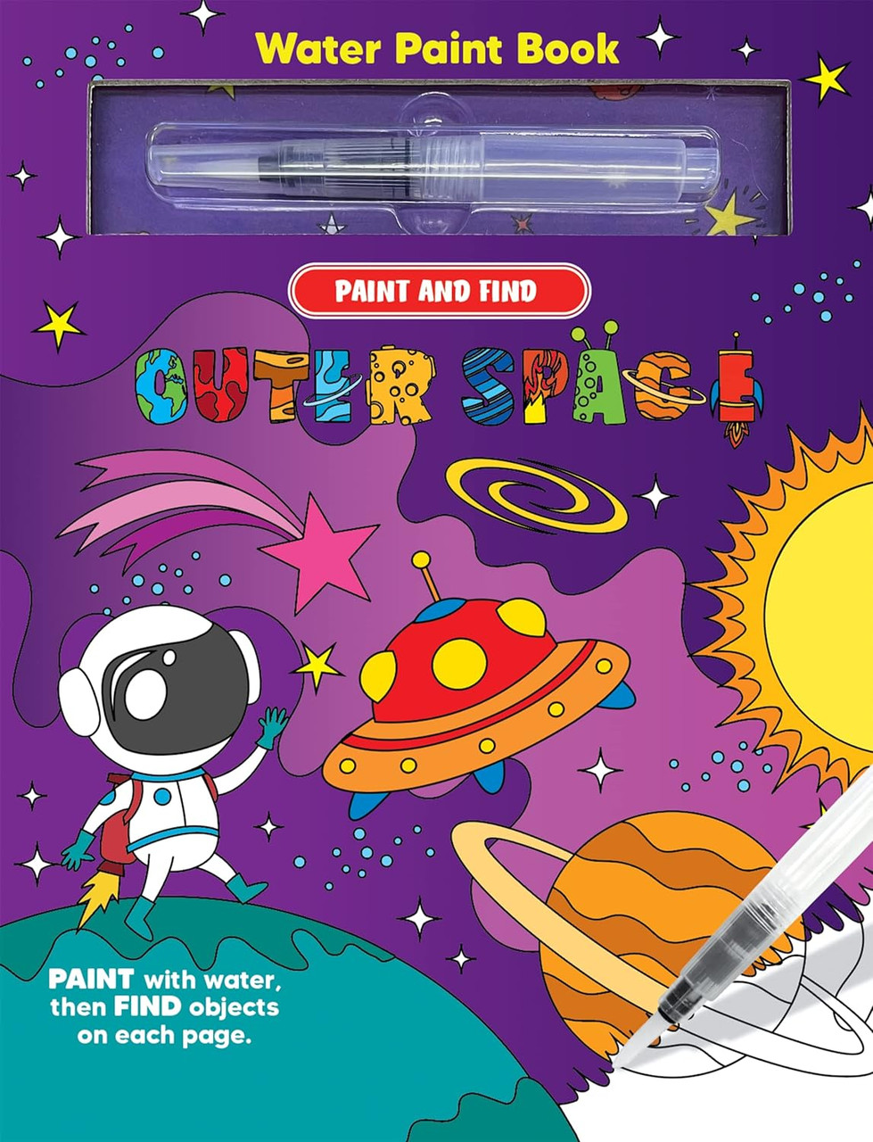 Paint and Find Outer Space (Board Book)